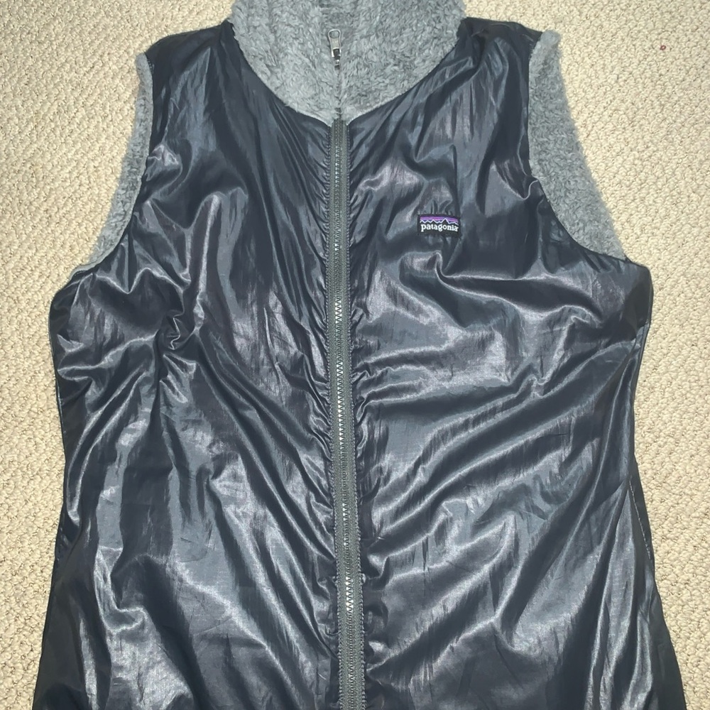 Patagonia Charcoal and Silver Vest